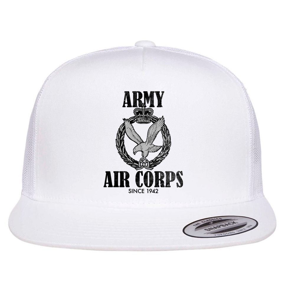 Army Air Corps Since 1942 Flat Bill Trucker Hat