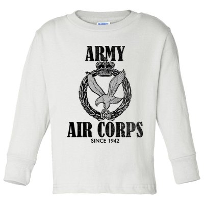 Army Air Corps Since 1942 Toddler Long Sleeve Shirt