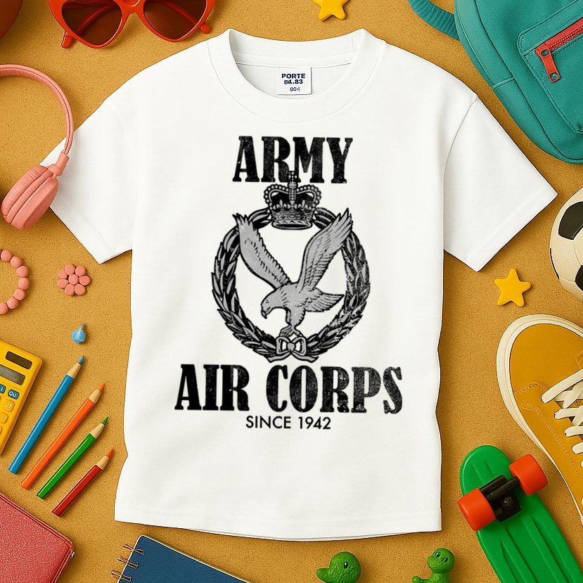 Army Air Corps Since 1942 Kids T-Shirt