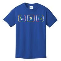 Autism Awareness Chemistry Elets Periodic Table Tie Dye Gift Kids T-Shirt