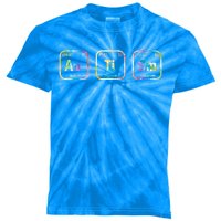 Autism Awareness Chemistry Elets Periodic Table Tie Dye Gift Kids Tie-Dye T-Shirt