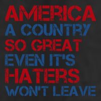 America A Country So Great Even Its Haters Wont Leave 11oz C Handle Ceramic Mug