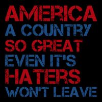 America A Country So Great Even Its Haters Wont Leave 16 in Basic Backpack
