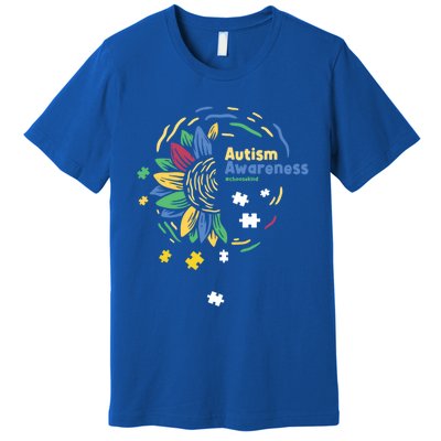 Autism Awareness Choose Kind Autistic Gift Premium T-Shirt