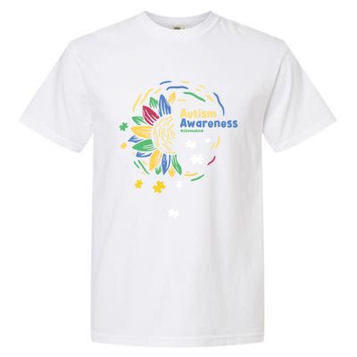 Autism Awareness Choose Kind Autistic Gift Garment-Dyed Heavyweight T-Shirt