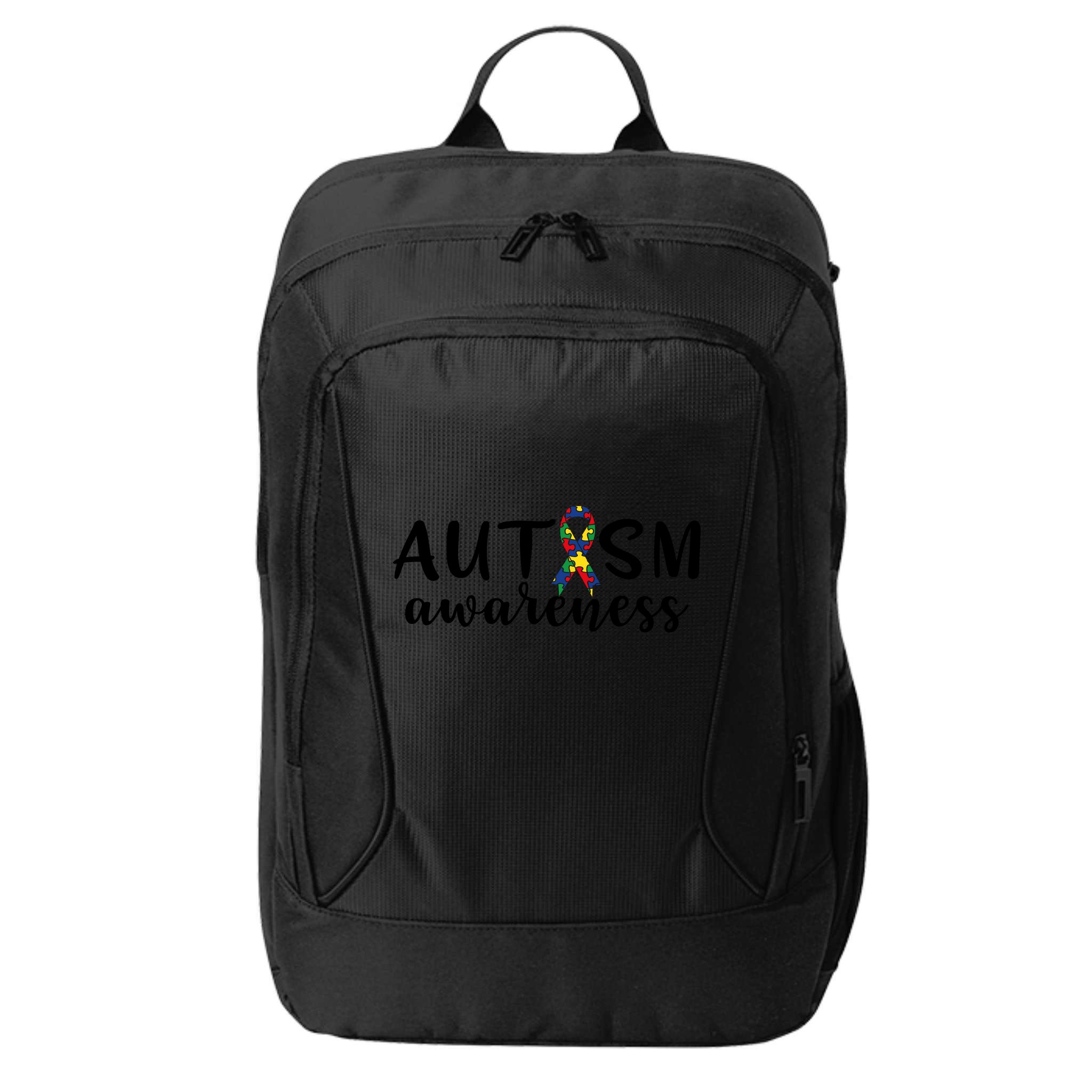 Autism Awareness Cute Autism Awareness Gift City Backpack