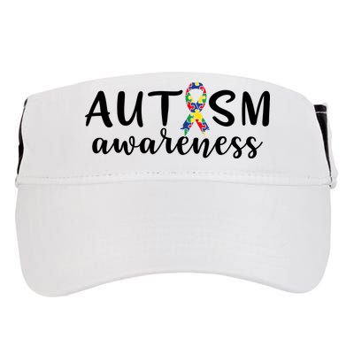 Autism Awareness Cute Autism Awareness Gift Adult Drive Performance Visor
