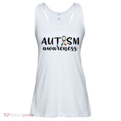 Autism Awareness Cute Autism Awareness Gift Ladies Essential Flowy Tank