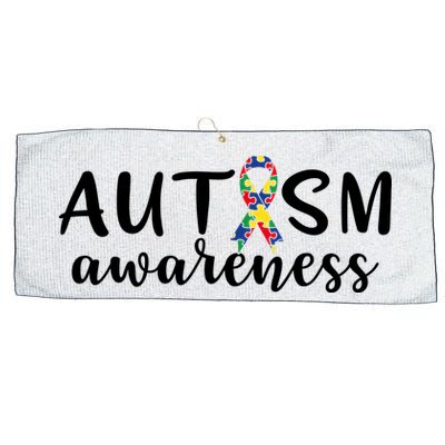 Autism Awareness Cute Autism Awareness Gift Large Microfiber Waffle Golf Towel