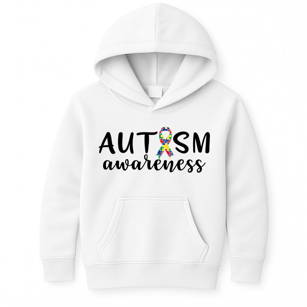 Autism Awareness Cute Autism Awareness Gift Kids Hoodie