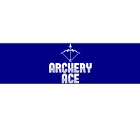 Archery Ace Cool Gift Bow Arrow Club Competition Archery Gift Bumper Sticker