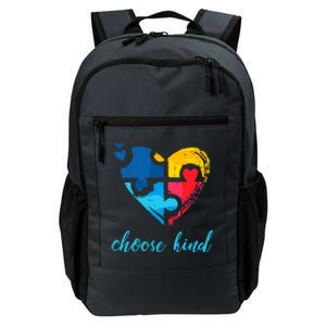 Autism Awareness Choose Kind Heart Puzzle Cool Gift Daily Commute Backpack