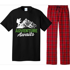 Adventure Awaits Camping Gift Pajama Set