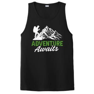 Adventure Awaits Camping Gift PosiCharge Competitor Tank