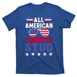 All American Country Stud Gift Usa 4th Of July Graphic Meaningful Gift T-Shirt