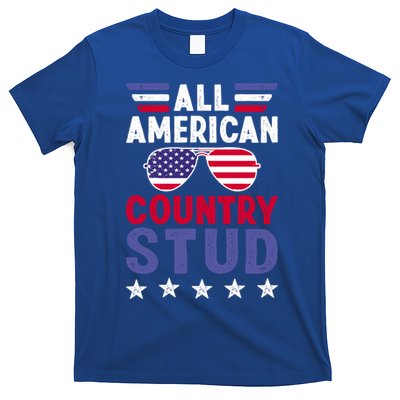 All American Country Stud Gift Usa 4th Of July Graphic Meaningful Gift T-Shirt