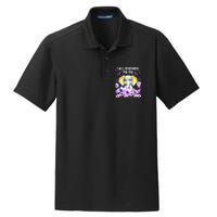 Alzheimer Awareness Cute Elephant I Will Remember For You Dry Zone Grid Polo