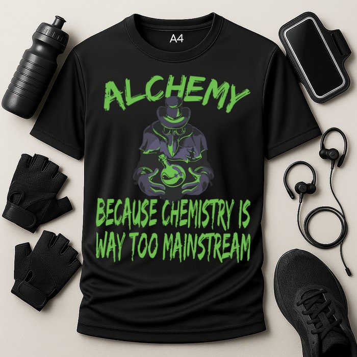 Alchemist Alchemy Chemistry Alchemy Chemist Cooling Performance Crew T-Shirt