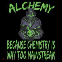 Alchemist Alchemy Chemistry Alchemy Chemist 16 in Basic Backpack