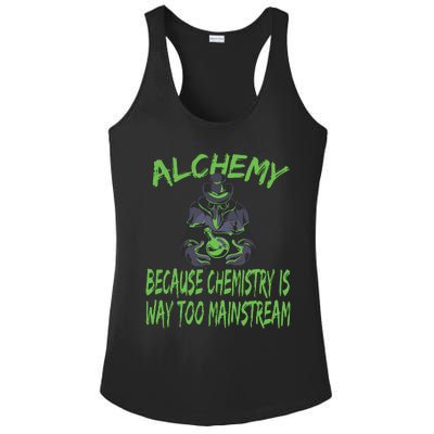 Alchemist Alchemy Chemistry Alchemy Chemist Ladies PosiCharge Competitor Racerback Tank