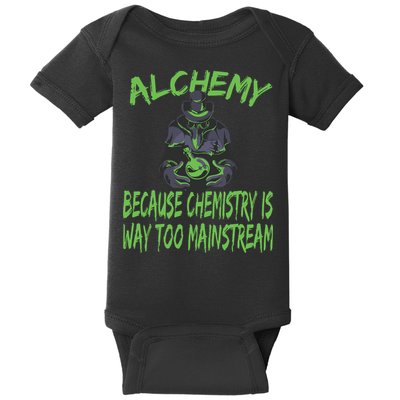 Alchemist Alchemy Chemistry Alchemy Chemist Baby Bodysuit