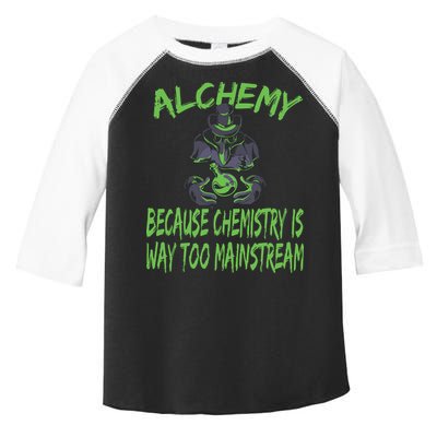 Alchemist Alchemy Chemistry Alchemy Chemist Toddler Fine Jersey T-Shirt