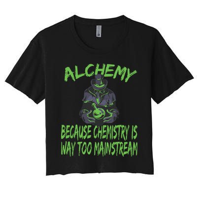 Alchemist Alchemy Chemistry Alchemy Chemist Crop Top