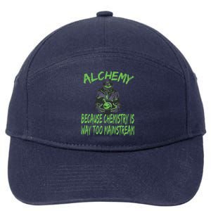 Alchemist Alchemy Chemistry Alchemy Chemist 7-Panel Snapback Hat