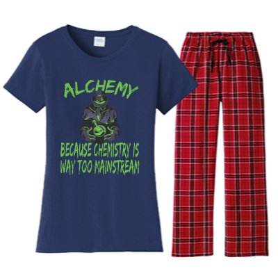 Alchemist Alchemy Chemistry Alchemy Chemist Women's Flannel Pajama Set