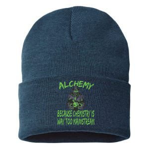 Alchemist Alchemy Chemistry Alchemy Chemist Sustainable Knit Beanie