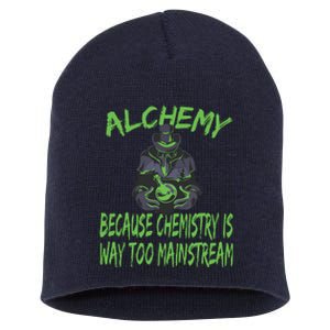 Alchemist Alchemy Chemistry Alchemy Chemist Short Acrylic Beanie