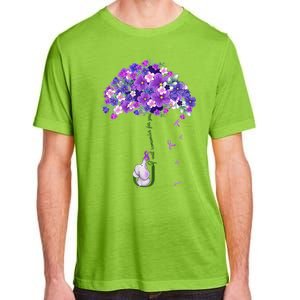 Alzheimer Awareness Cute Elephant I Will Remember For You Adult ChromaSoft Performance T-Shirt