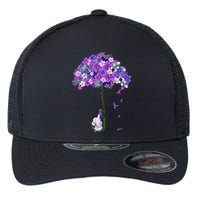Alzheimer Awareness Cute Elephant I Will Remember For You Flexfit Unipanel Trucker Cap
