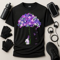Alzheimer Awareness Cute Elephant I Will Remember For You Cooling Performance Crew T-Shirt