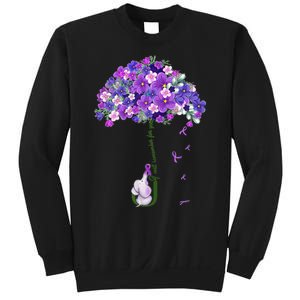 Alzheimer Awareness Cute Elephant I Will Remember For You Sweatshirt