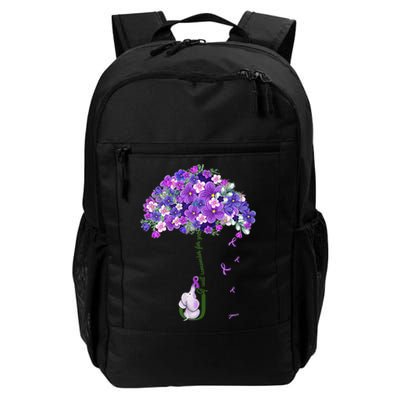 Alzheimer Awareness Cute Elephant I Will Remember For You Backpack