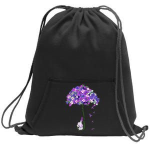 Alzheimer Awareness Cute Elephant I Will Remember For You Sweatshirt Cinch Pack Bag