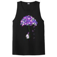 Alzheimer Awareness Cute Elephant I Will Remember For You PosiCharge Competitor Tank