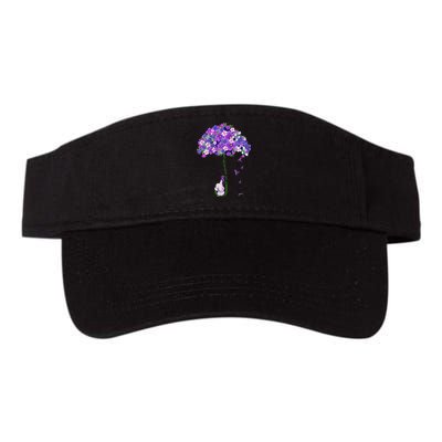 Alzheimer Awareness Cute Elephant I Will Remember For You Visor