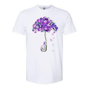 Alzheimer Awareness Cute Elephant I Will Remember For You Softstyle CVC T-Shirt