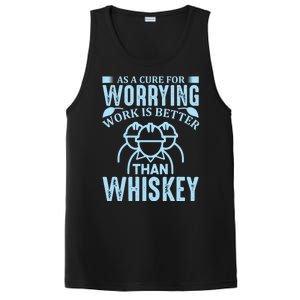 As A Cure For Worrying Work Is Better Than Whiskey PosiCharge Competitor Tank