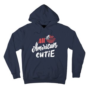 All American Cutie | 4th Of July Family Outfits Hoodie