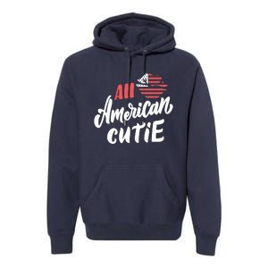 All American Cutie | 4th Of July Family Outfits Premium Hoodie