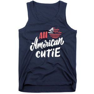 All American Cutie | 4th Of July Family Outfits Tank Top