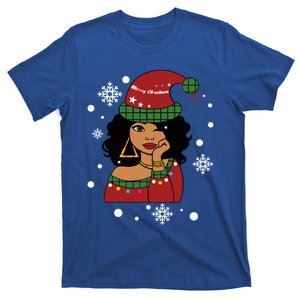 African American Christmas Santa Claus Gift T-Shirt