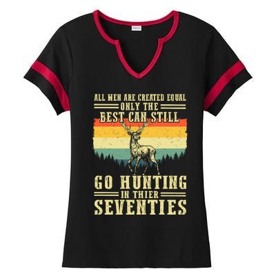 All Are Created Equal Only The Best Can Still Go Hunting Ladies Halftime Notch Neck Tee