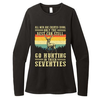 All Are Created Equal Only The Best Can Still Go Hunting Womens CVC Long Sleeve Shirt