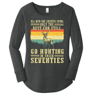 All Are Created Equal Only The Best Can Still Go Hunting Women's Perfect Tri Tunic Long Sleeve Shirt