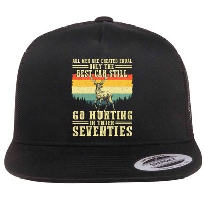 All Are Created Equal Only The Best Can Still Go Hunting Flat Bill Trucker Hat