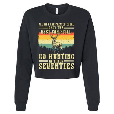 All Are Created Equal Only The Best Can Still Go Hunting Cropped Pullover Crew